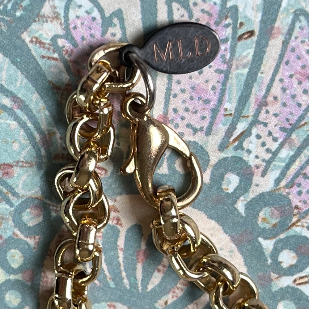 VTG/Antique MLD Bead & Spike Necklace - Picture 4 of 6
